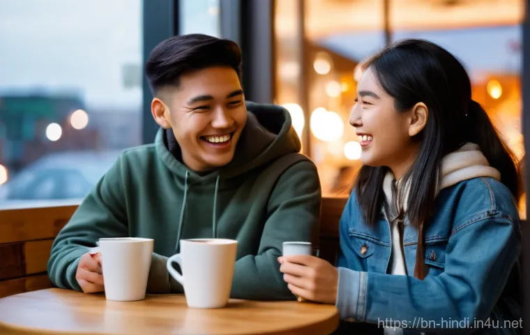 힌디어와 한국어 비교 - **Prompt 1: "A bright and airy study room where a young woman is engrossed in learning a new languag...