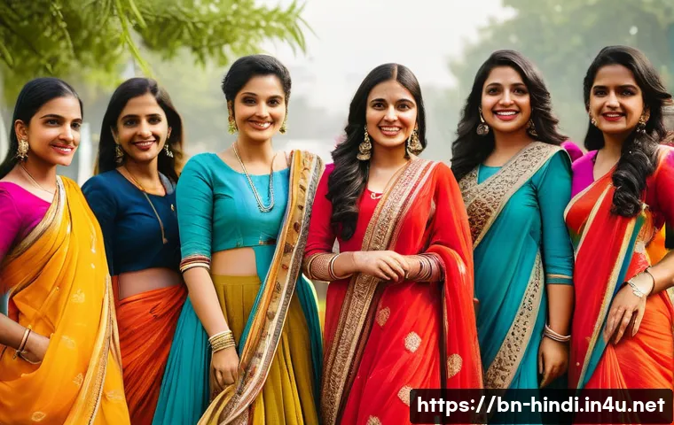 힌디어와 인도의 전통 의상 관련 이미지 2