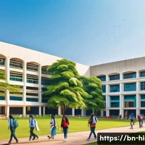 Home 28 힌디어로 유학 가기 - **Prompt 1: Modern Campus Life & Diverse Learning**
"A vibrant, wide-angle shot of a modern Indi...